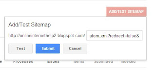 Add/Text Sitemap main link kaise lagain