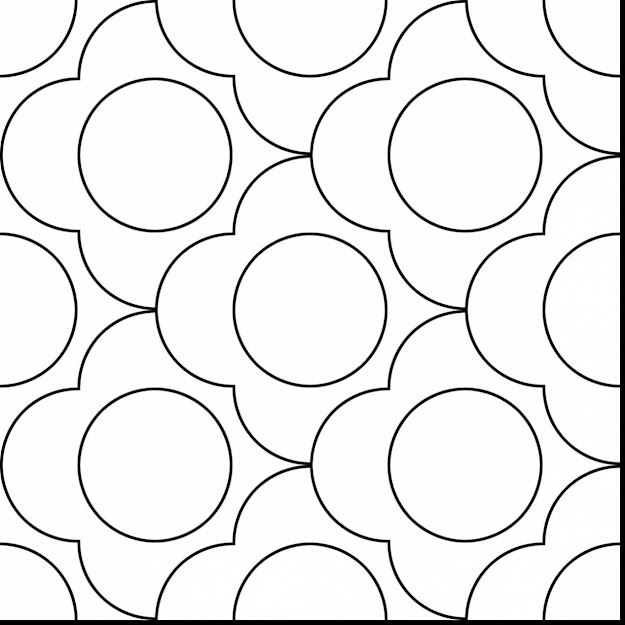 Terrific Circle Design Pattern Coloring Page With Mosaic Coloring Pages And  Animal Mosaic Coloring Pages