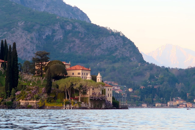 lago di como italia a golpe de objetivo villa balbianello