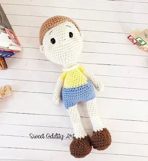 PATRON GRATIS MUÑECO AMIGURUMI 46517 👦