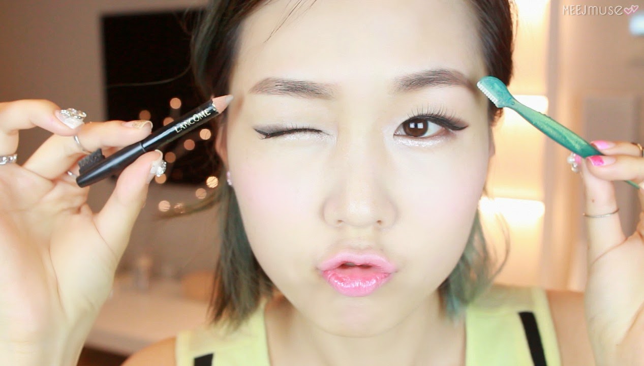 Meejmuse PICTORIAL Korean Brows In 4 Steps Grooming Shaping And