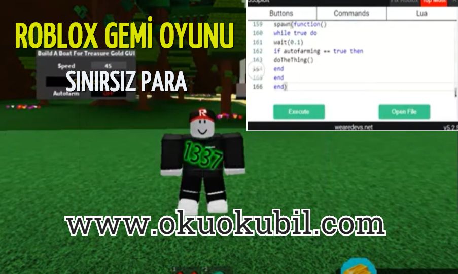 Roblox Gemi Oyunu Mega Para + Script Hilesi Mayıs 2020