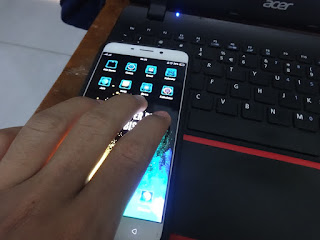 Cara Mengambil Gambar Layar (Screen Shot) di Android Oppo F1 Plus