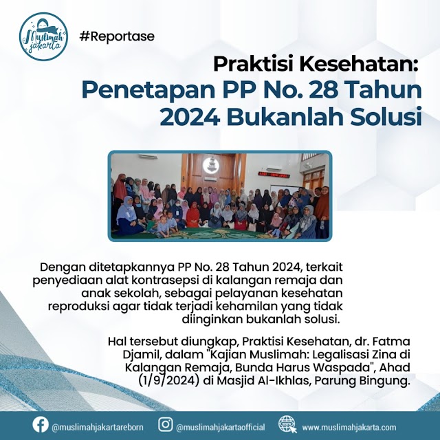 Praktisi Kesehatan: Penetapan PP No. 28 Tahun 2024 Bukanlah Solusi