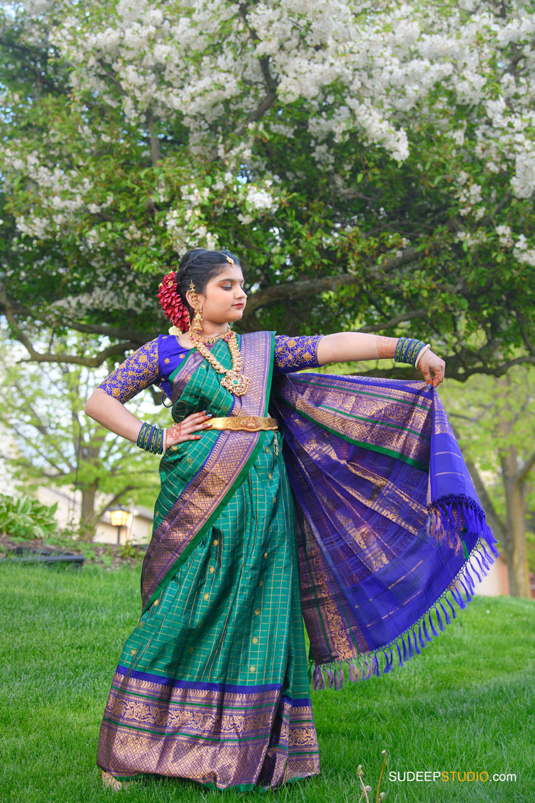 Saree Ceremony Photography by Ann Arbor Novi Indian Hindu Event Photographer