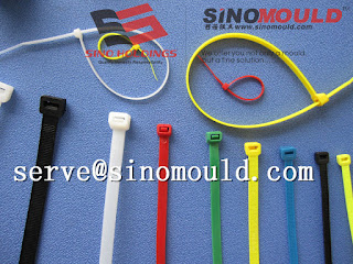 plastic nylon cable tie mould manufacture