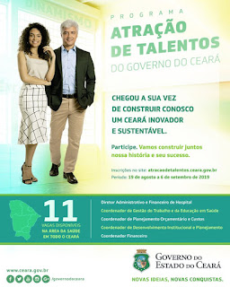 SAÚDE - Governo do Ceará lança Programa Atração de Talentos para seleção de gestores