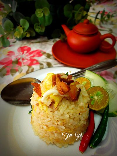  NASI GORENG IKAN MASIN  Fiza s Cooking