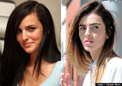 ali lohan foto 2011 sin maquillaje y fea