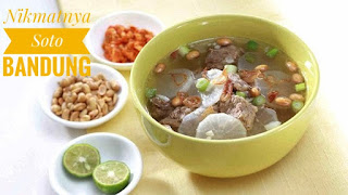 soto bandung yang nikmat