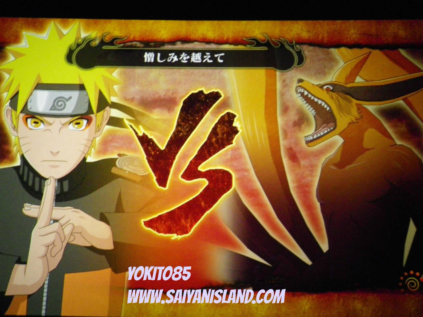 Hwfd Naruto Kyuubi Mode Vs Sasuke Wallpaper Desktop Hd