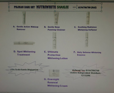 atasi jeragat, rawat jeragat, ubat jeragat, Nutriwhite, set kecantikan muka yang selamat