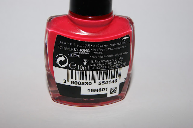 Maybelline Hot Salsa Nail Polish 