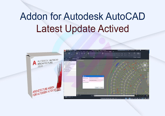 Addon for Autodesk AutoCAD Latest Update Activated