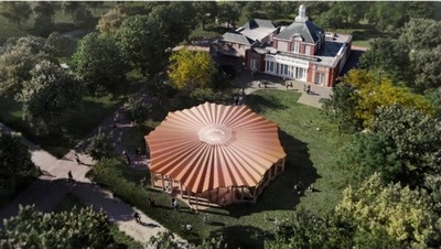 Serpentine Pavilion 2023 - Designed by Lina Ghotmeh