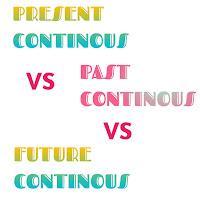 Perbedaan Present Continous,  Past Continous dan Future Continous