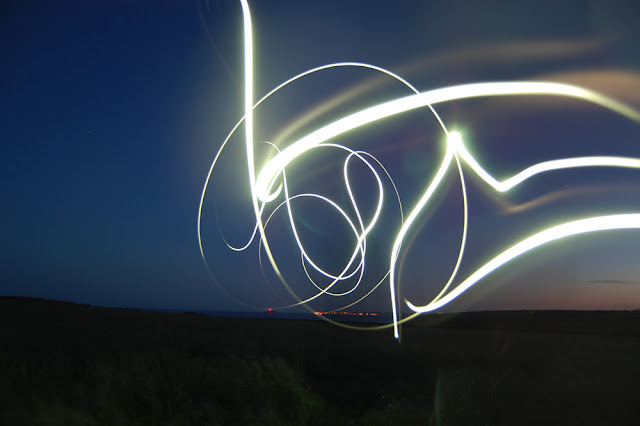 Light Painting, sparkler, long exposure