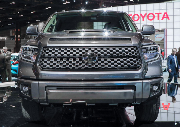 2018 Sequoia TRD Sport gets another grille and front guard