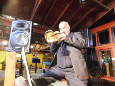 O trompetista Daniel Collaneri