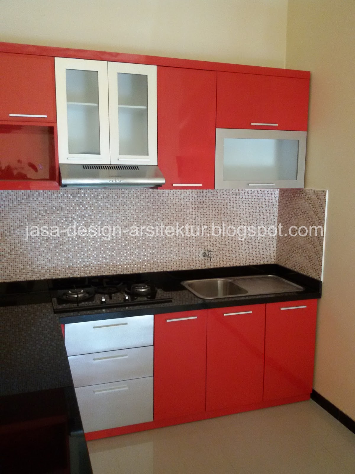 Kontraktor Interior Surabaya Sidoarjo desain kitchen  set  