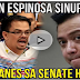 Kerwin Espinosa pinahiya si Trillanes sa Senate Hearing dahil sa Pagtatangol kay Delima! MUST WATCH