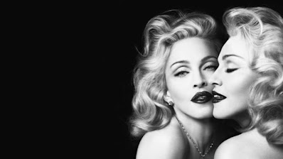 Desktop Wallpaper Madonna b/w