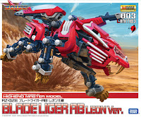 Kotobukiya HMM 1/72  RZ-028 BLADE LIGER AB LEON VER. Color Guide & Paint Conversion Chart 