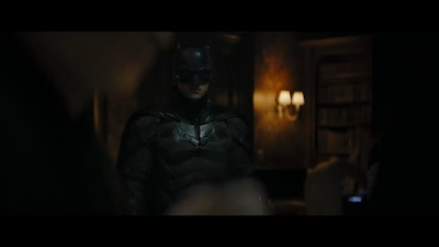 Batsuit as seen in the Batman trailer