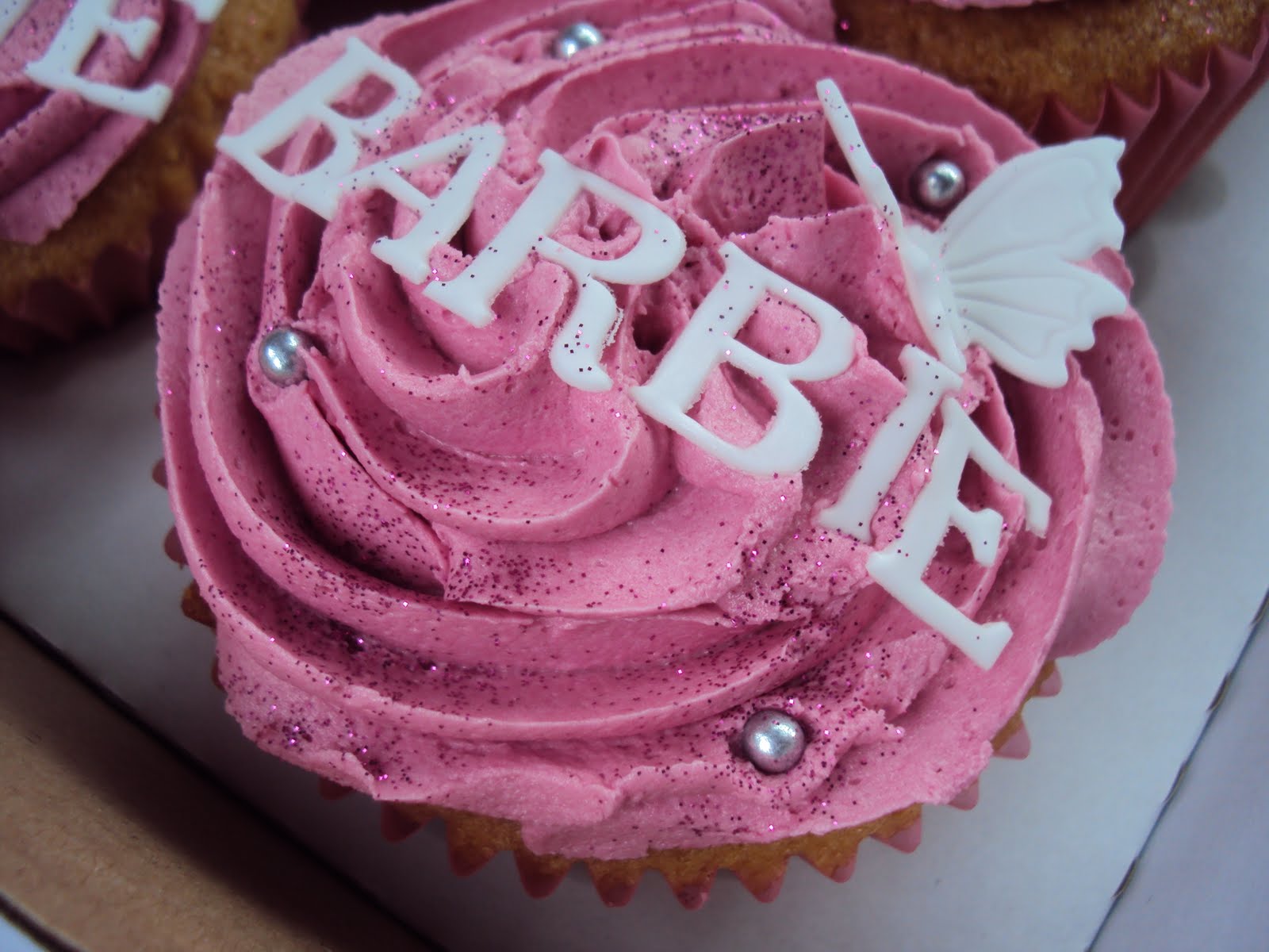 Barbie Cupcake Cake