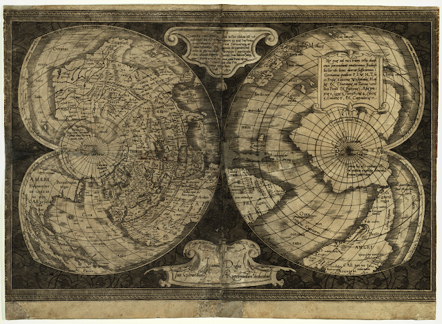 Bản đồ Mercator, 1538