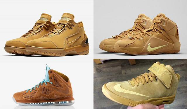 NIKE LEBRON WHEAT SERIES