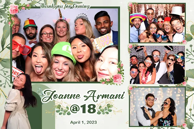 Best 18th Birthday Photobooth Template