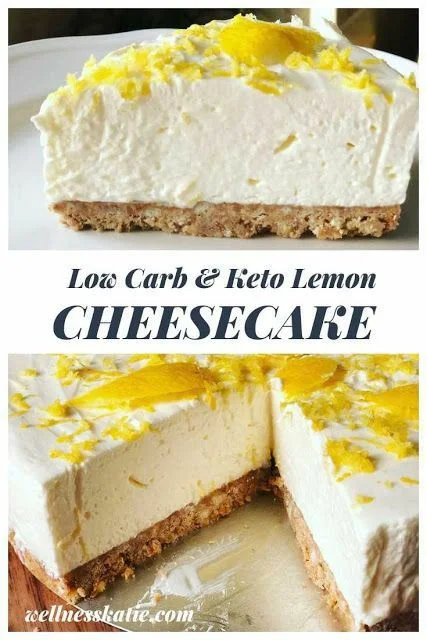 Low Carb Lemon Cheesecake Recipe