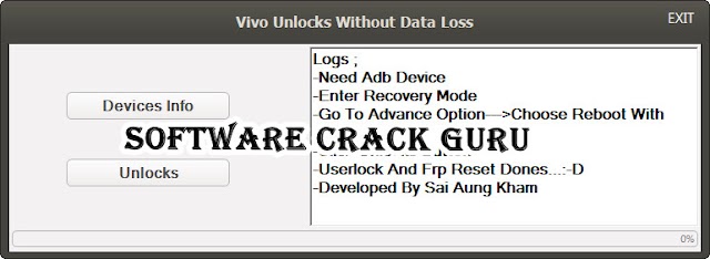 Vivo Device Unlocker Without Data Lost Tool Free Download (Direct Link Source)