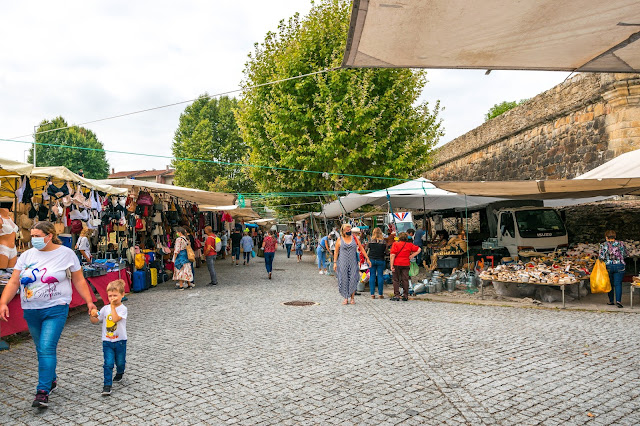 Imagen del mercado de Monção