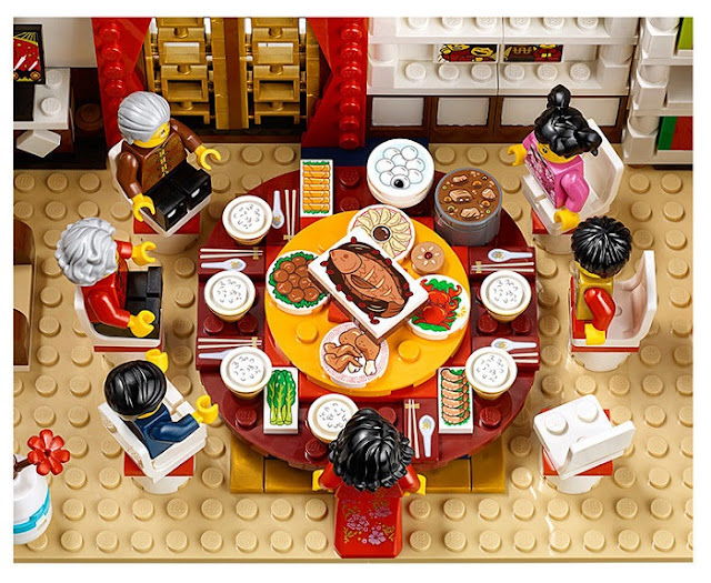 Chinese New Year Eve Dinner LEGO Sets