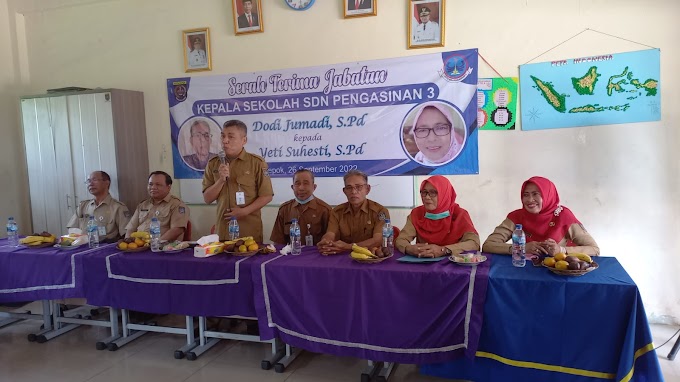 Yeti Suhesti Jabat Plt Kepala SDN 03 Pengasinan