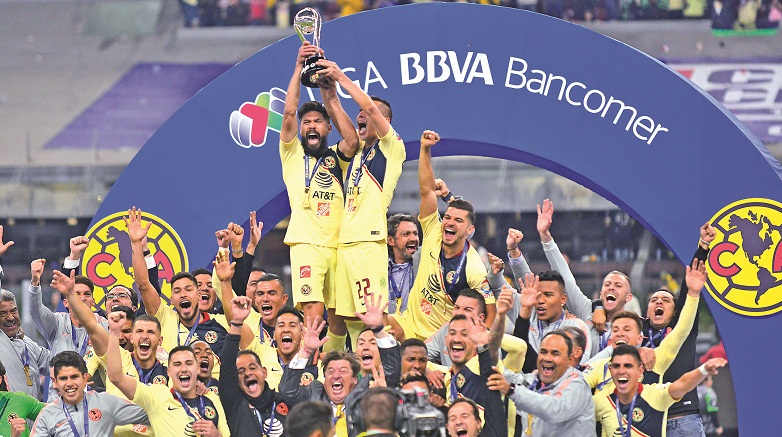 América Campeón del futbol mexicano Liga MX torneo apertura 2018 tras vencer 0-2 al Crzu Azul  - Ximinia