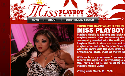 Miss playboy mobile 2008