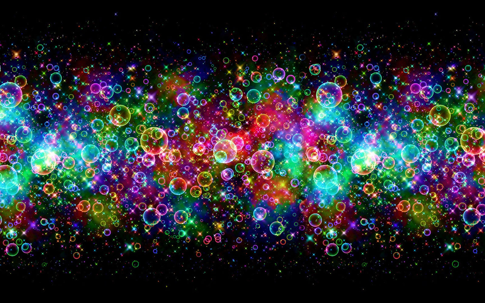 Gambar Cahaya Lingkaran Abstrak Cantik