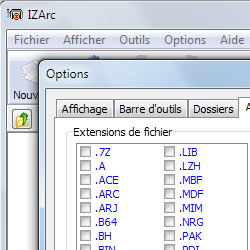 capture d'écran de IZArc