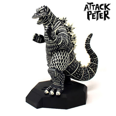 San Diego Comic-Con 2021 First Look: Godzilla Museum Attack Peter Statue by Mondo