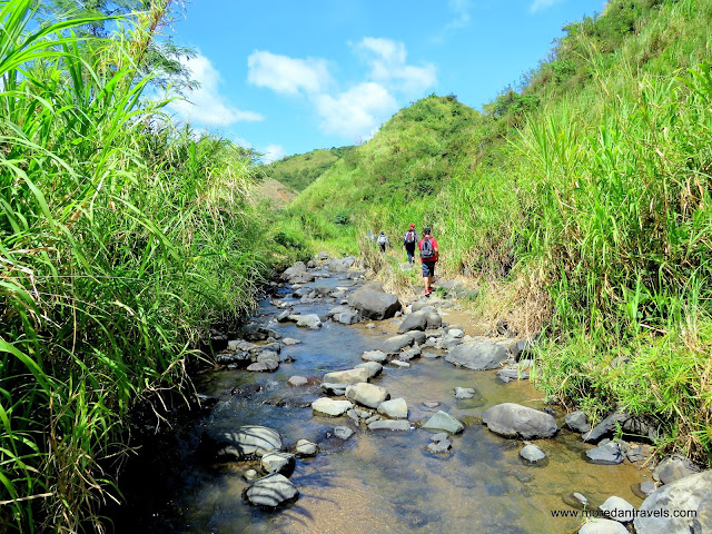 River trekking. OTW to Tungtong Falls