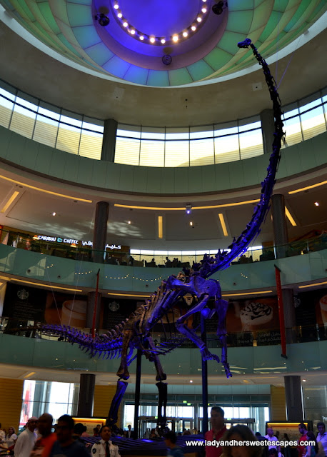 Dubai Dino in The Dubai Mall