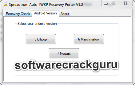 Spreadtrum Auto TWRP Recovery Porter V1.2 Tool Free Download
