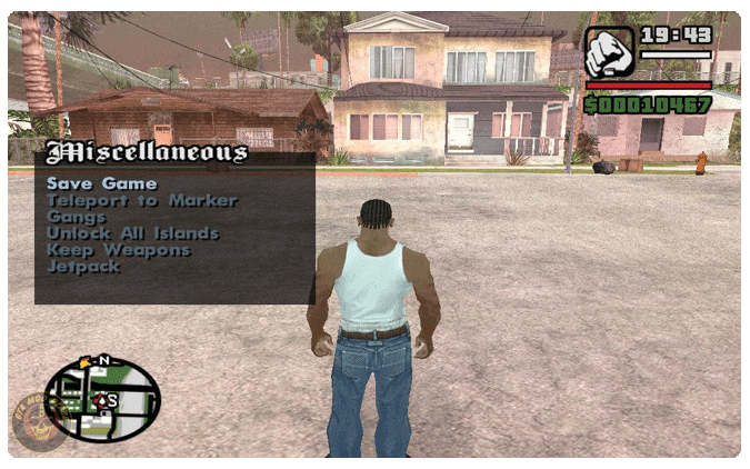 How to open CLEO menu in GTA SA PC