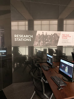 research stations at the National WWI Museum and Memorial in KCMO