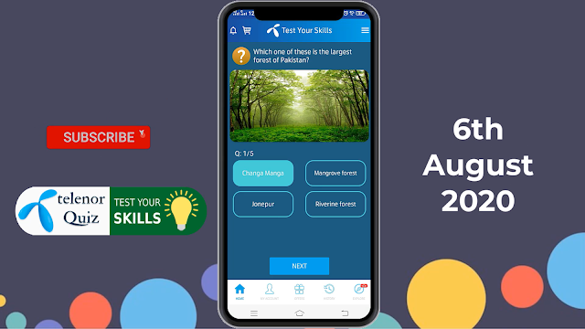 My Telenor Quiz 06-08-2020