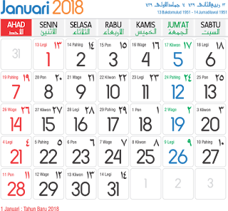 Jualan Kalender Unik 2018 , Usaha Musiman Di Akhir Tahun