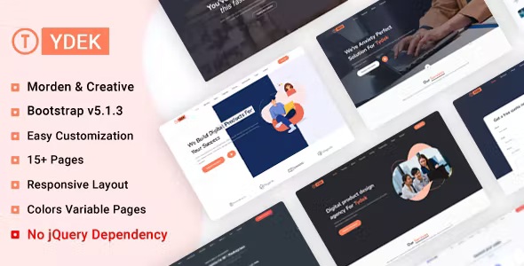 Download Creative Agency Landing Page Template